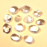 Clear Quartz Tumbles - 1 piece per order